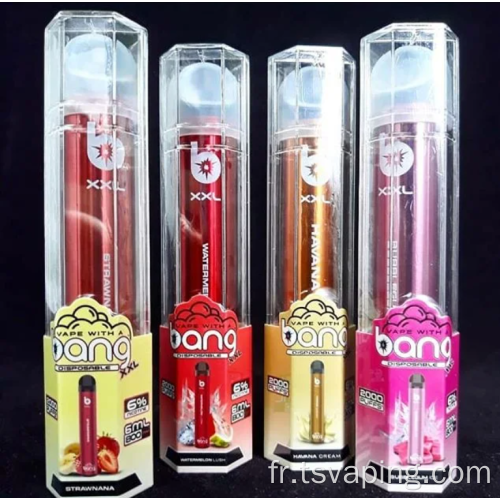 Bang xxl bang xxtra jetable vape 2000